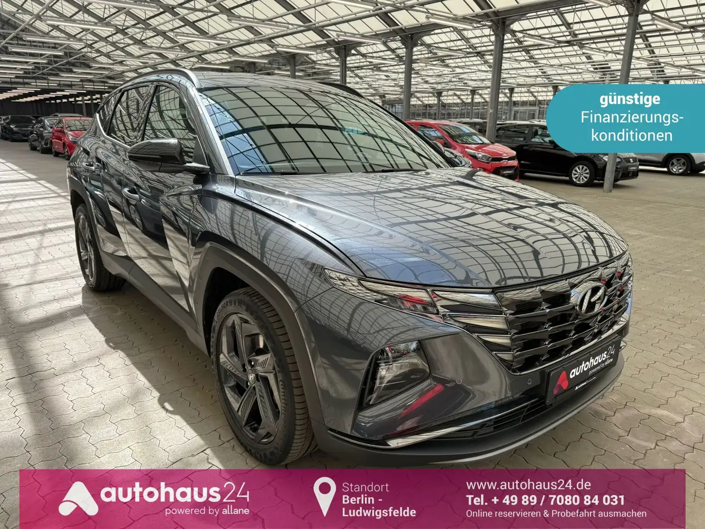 Hyundai TUCSON 1.6 T-GDI Advantage|KRELL|LED|Navi Gris - 1