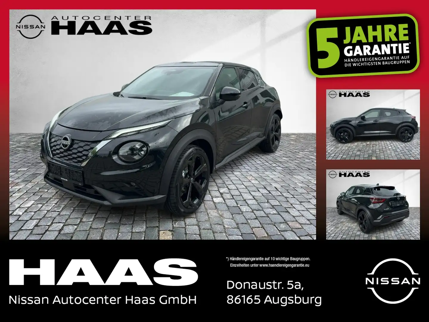 Nissan Juke 1.6 Tekna BOSE beheizbare Frontscheibe Zwart - 1
