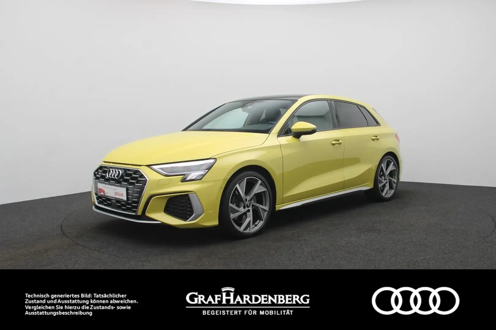 Audi S3 Sportback 2.0 TFSI quattro . LED Navi B&O ACC Jaune - 1