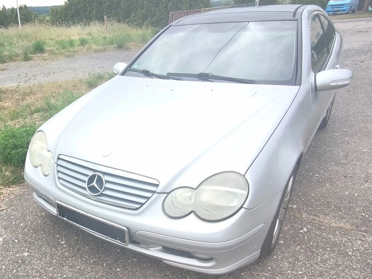 Mercedes-Benz C 200 Kompressor Sportcoupe Plateado - 2