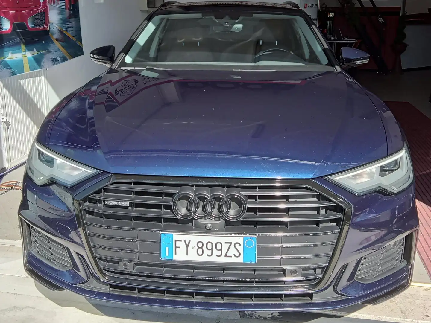 Audi A6 V 2018 Avant 50 3.0 tdi  Design quattro tiptronic Bleu - 1