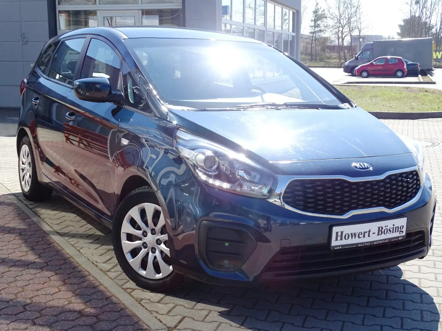 Kia Carens 1.6 Isofix-Klima-Allwetter-Tempom.-1.Hand Albastru - 2
