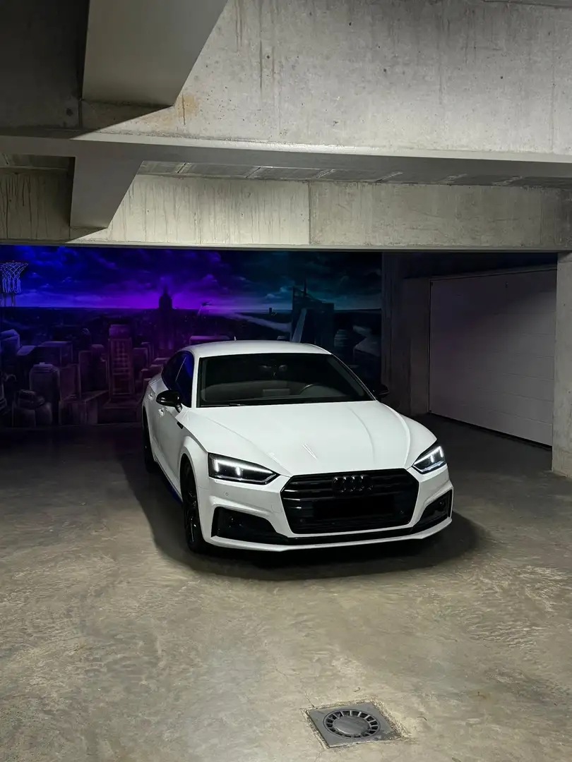 Audi A5 Sportback 45 TDi Quattro Full S line Blanc - 2