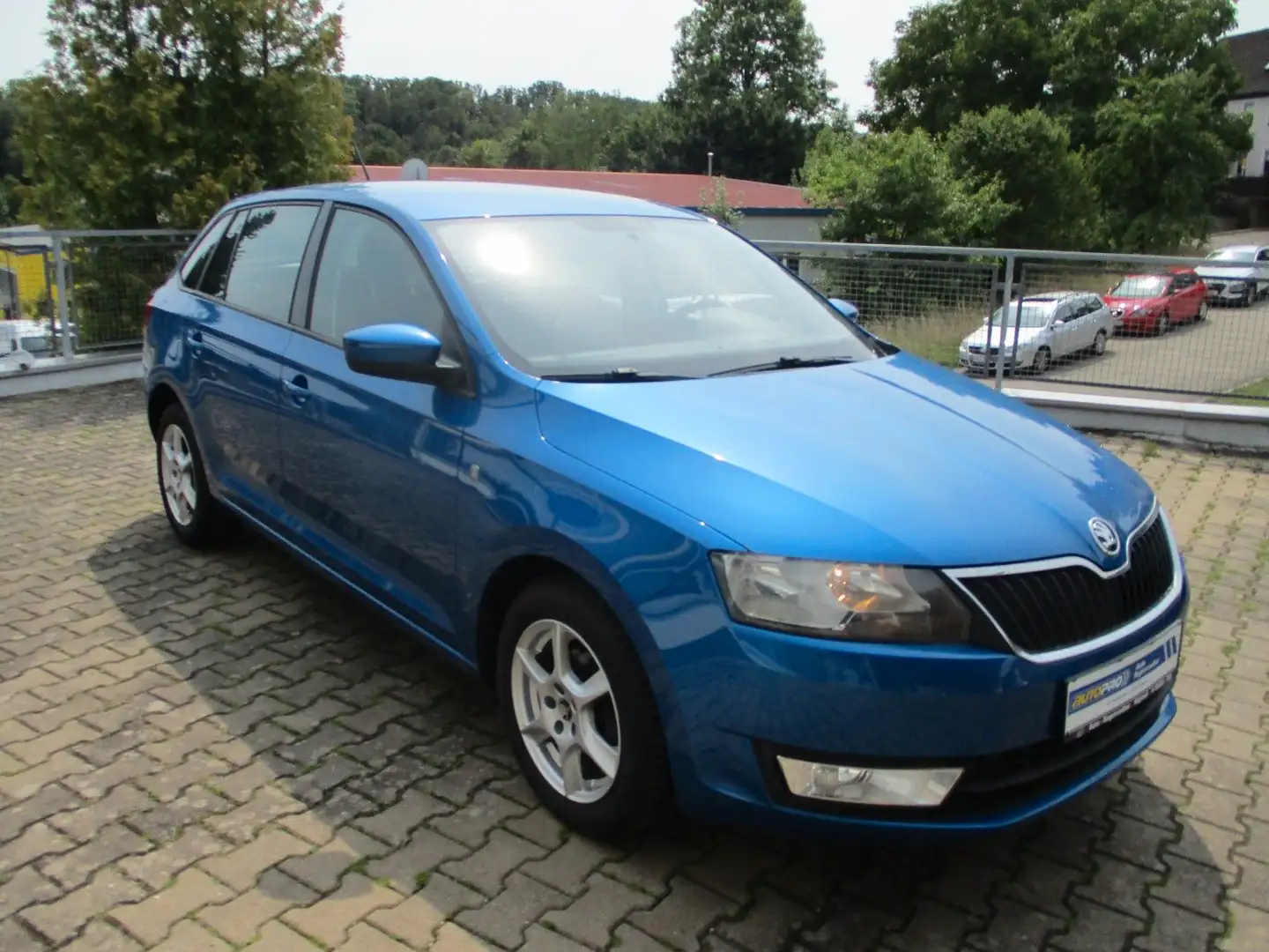Skoda Fabia /Rapid+Navi+Alu Azul - 2