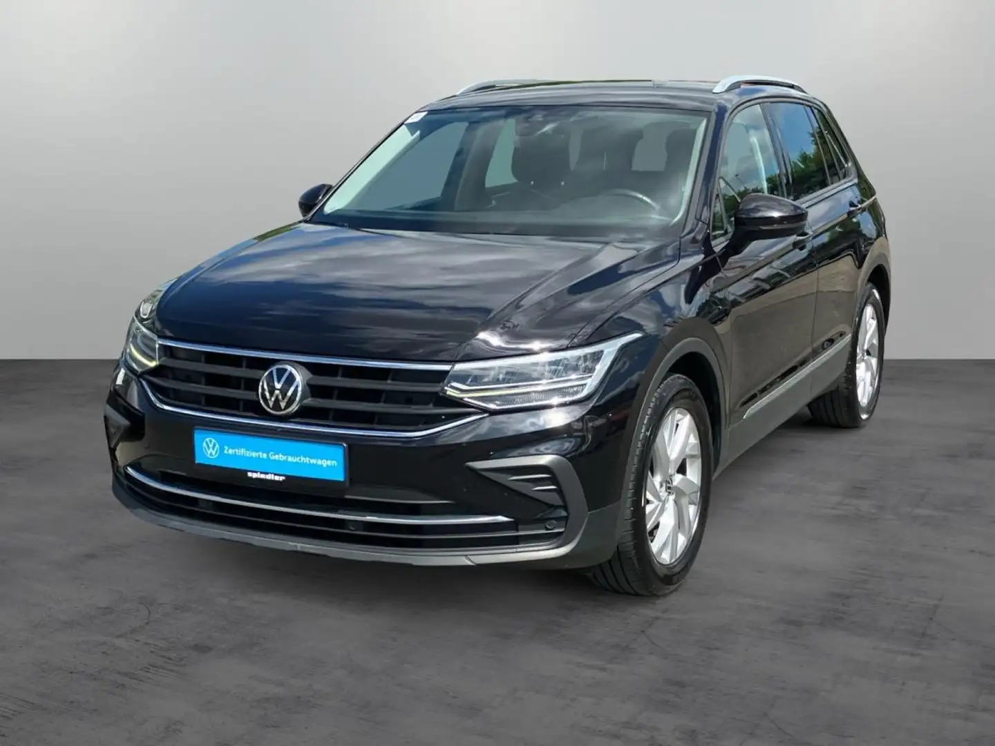 Volkswagen Tiguan United 2.0 TDI DSG / Navi, LED, RFK, ACC Schwarz - 2