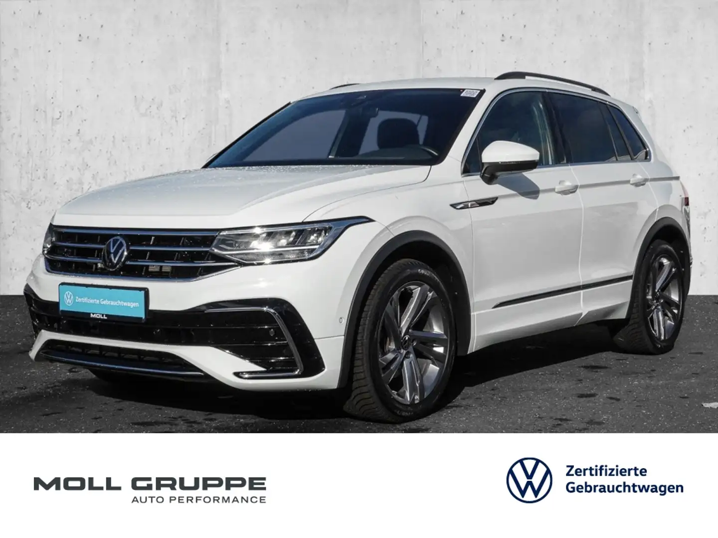 Volkswagen Tiguan 2.0 TDI DSG R-Line NAVI FLA KAM LED Weiß - 1