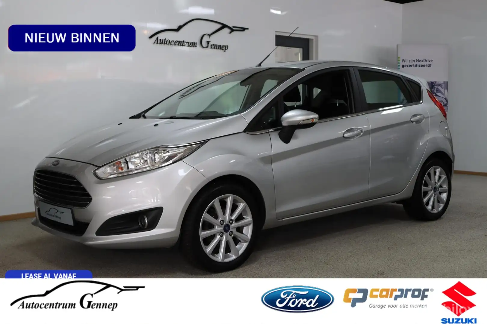 Ford Fiesta 1.0 EcoBoost Titanium 125PK Argintiu - 1