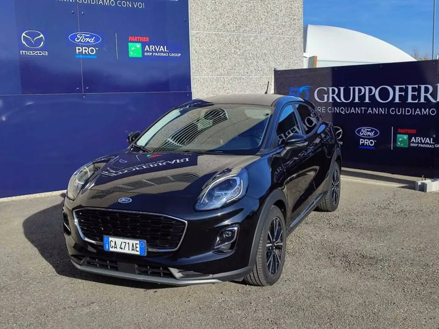 Ford Puma (2019) 1.0 EcoBoost Hybrid 125 CV S&S Titanium Nero - 1