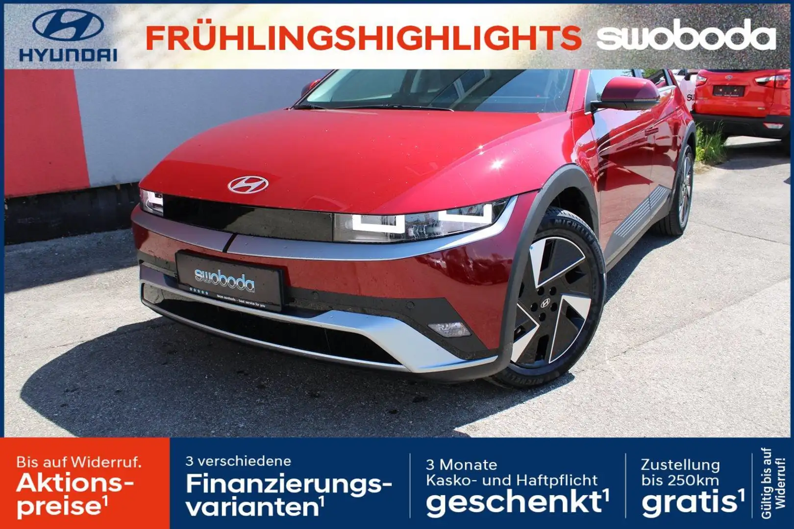 Hyundai IONIQ 5 GO 84kWh 4WD i5g52-O1 Rojo - 1