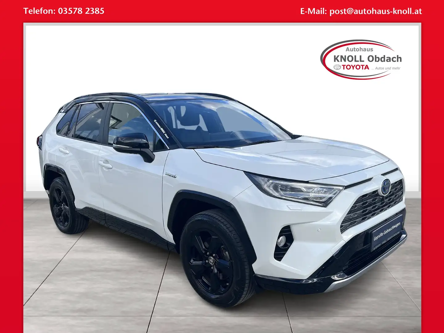 Toyota RAV 4 RAV4 Hybrid 4x4 Style Weiß - 1