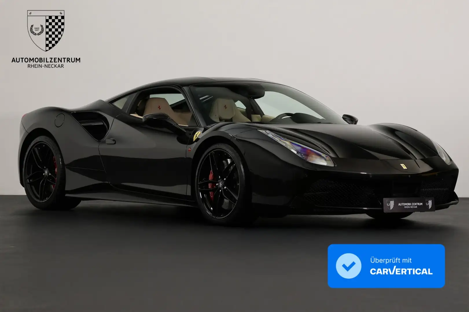 Ferrari 488 488 GTB RacingSeats/FullCarbon/JBL/Sabbia/PPF Schwarz - 1