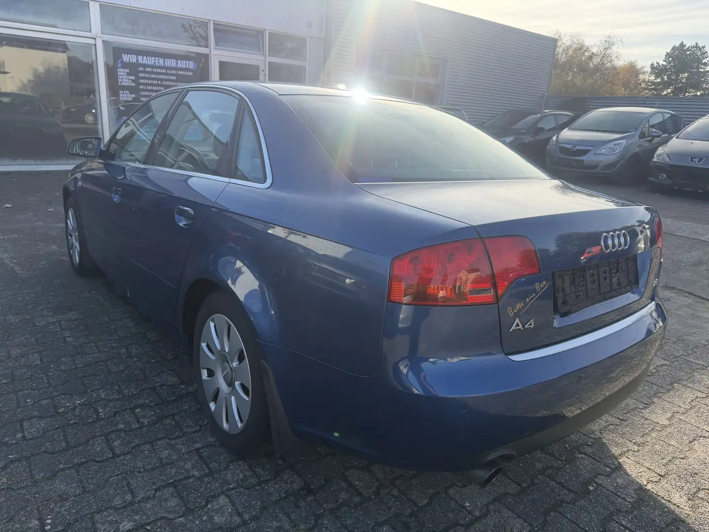 Audi A4 Top Ausstattung / Allwetterreifen u.v.m. Blau - 2