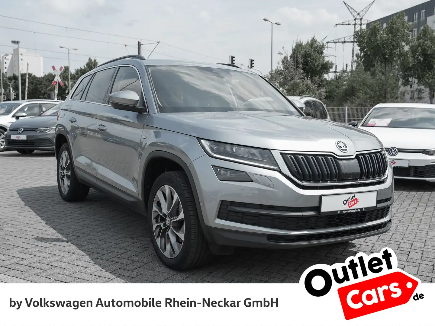 Skoda Kodiaq 2.0 TDI Ambition LED DSG Navi Kamera uvm Grau - 2