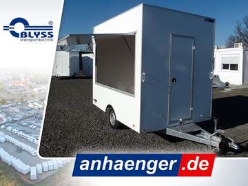 Verkaufsanhänger 360x200x230cm Anhänger 1300kgGG