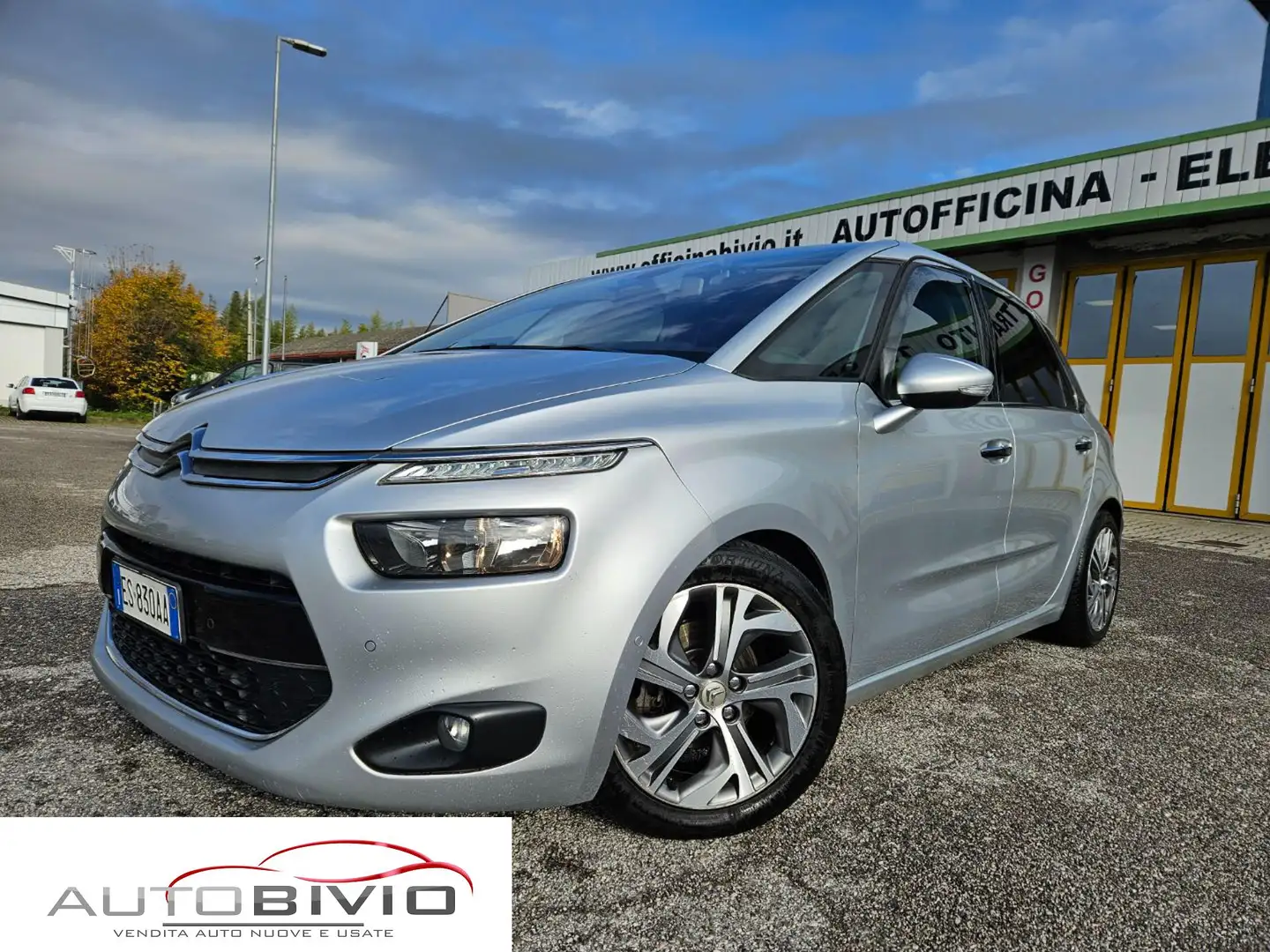 Citroen C4 Picasso 1.6 e-HDi 115 Exclusive/FullOptional! Zilver - 1
