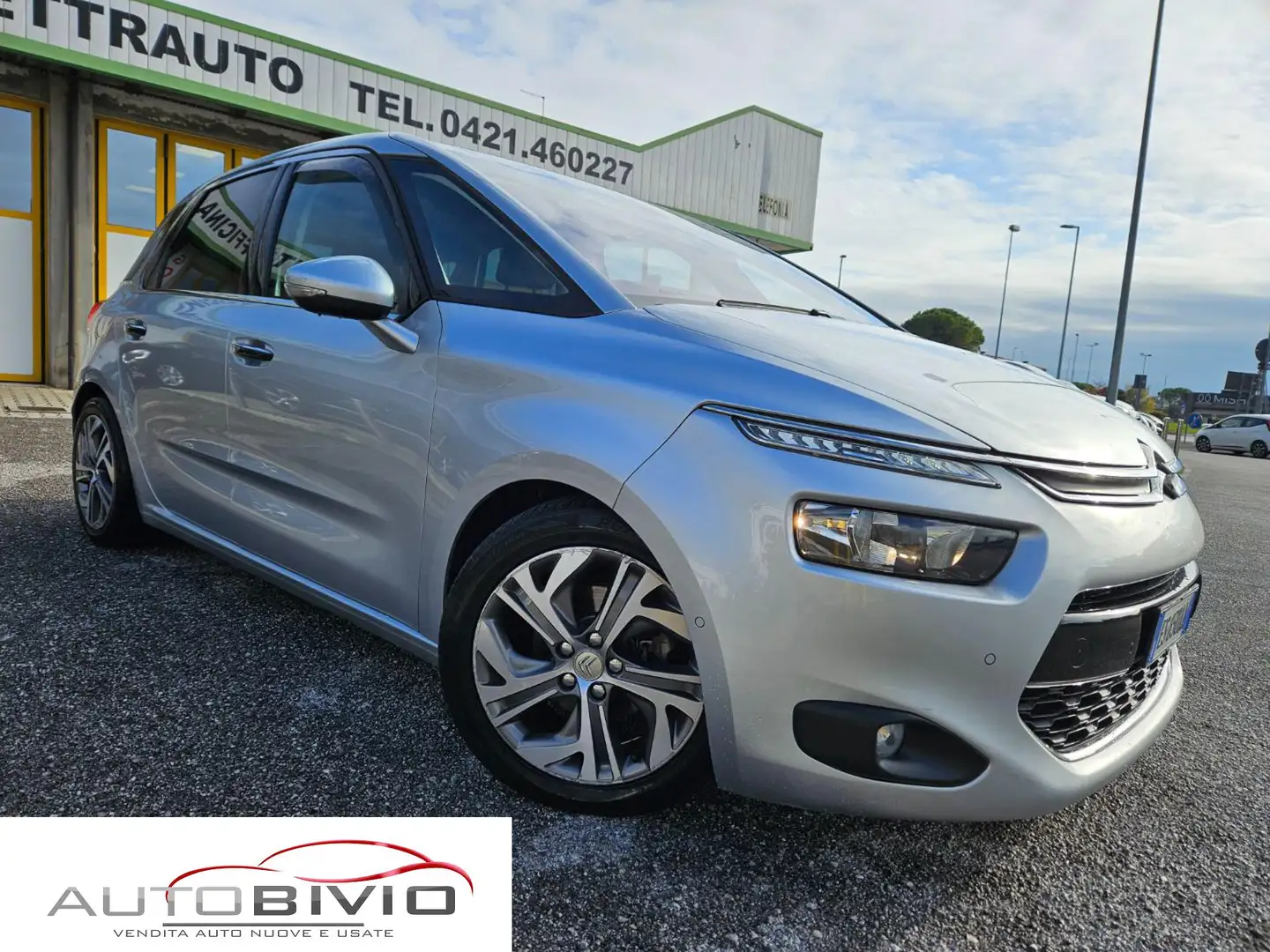 Citroen C4 Picasso 1.6 e-HDi 115 Exclusive/FullOptional! Zilver - 2
