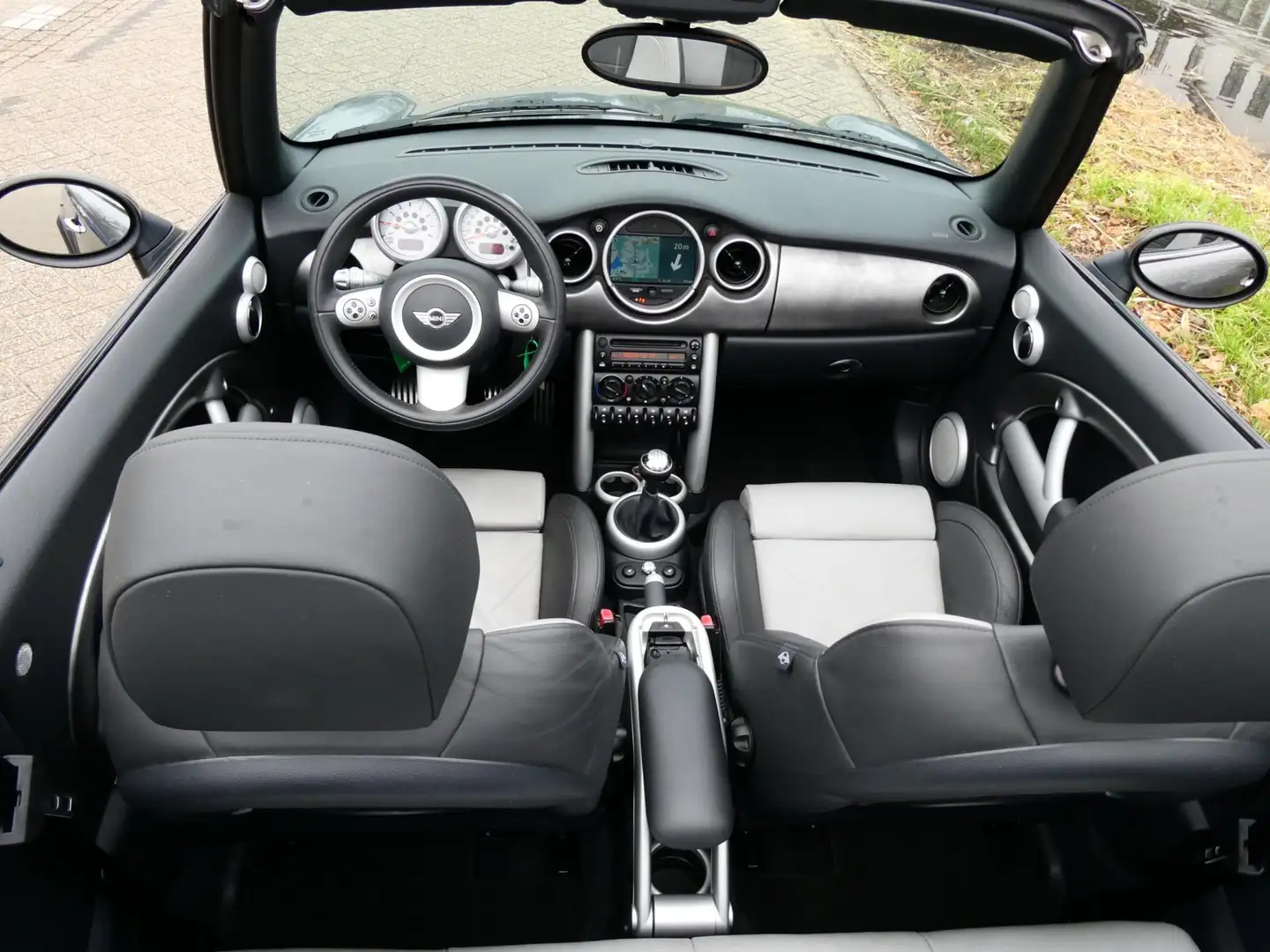 MINI Cooper S Cabrio Mini 1.6 Chili 170pk 99.000km. 2e eig. Airco Cruis Сірий - 2