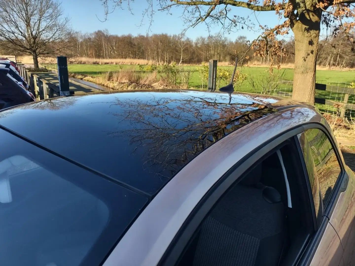 Fiat 500 E-PanoDak- 42KW- Nu met VOORJAARSKORTING 2000euro! Violett - 2
