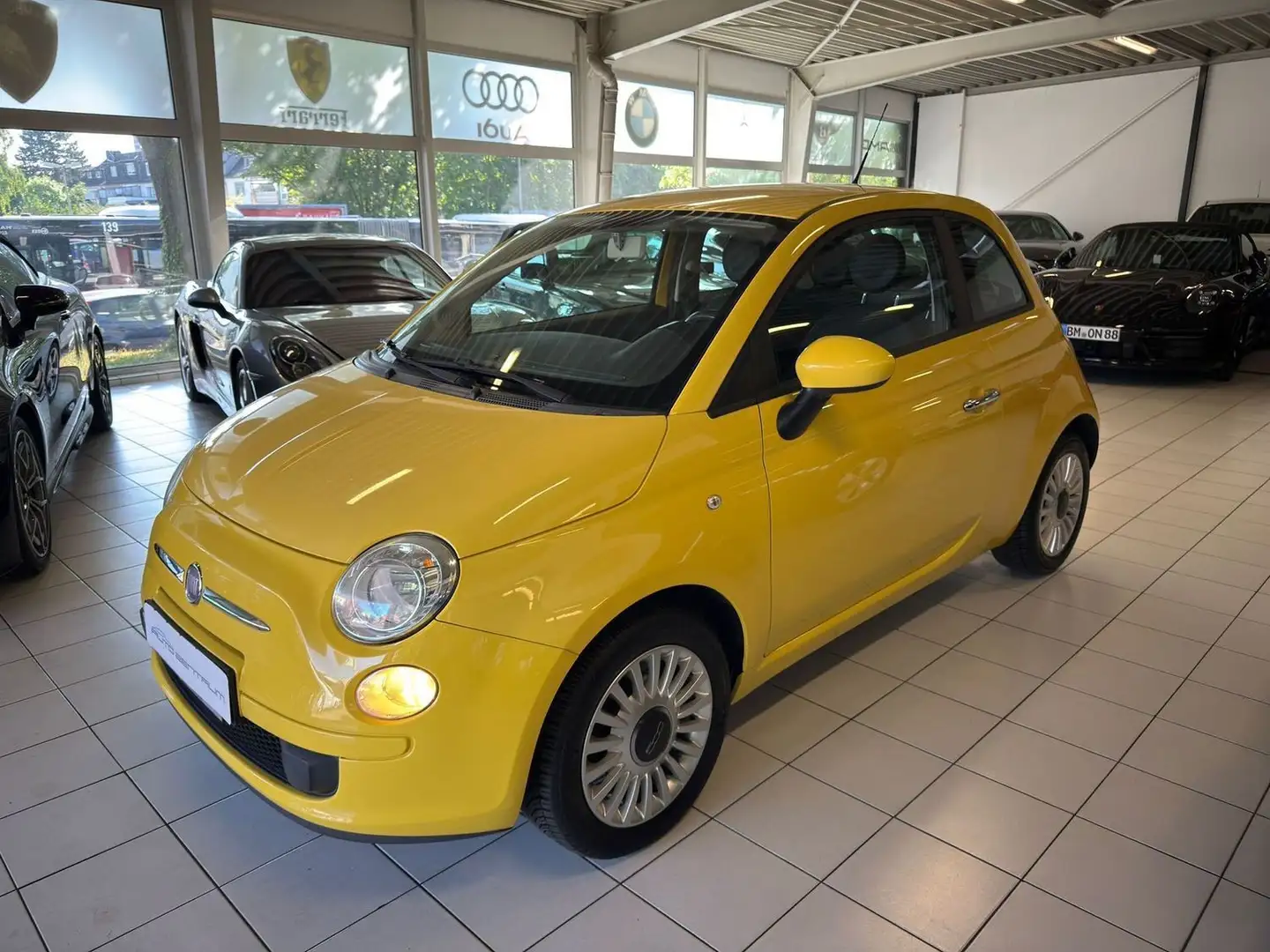Fiat 500 Pop/1.Hand Jaune - 1