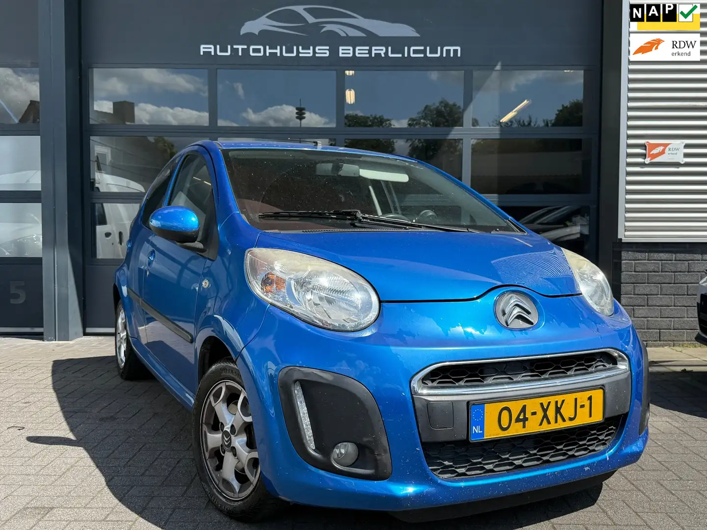 Citroen C1 1.0 First Edition|NAP|AIRCO|Nieuwe APK Blauw - 1