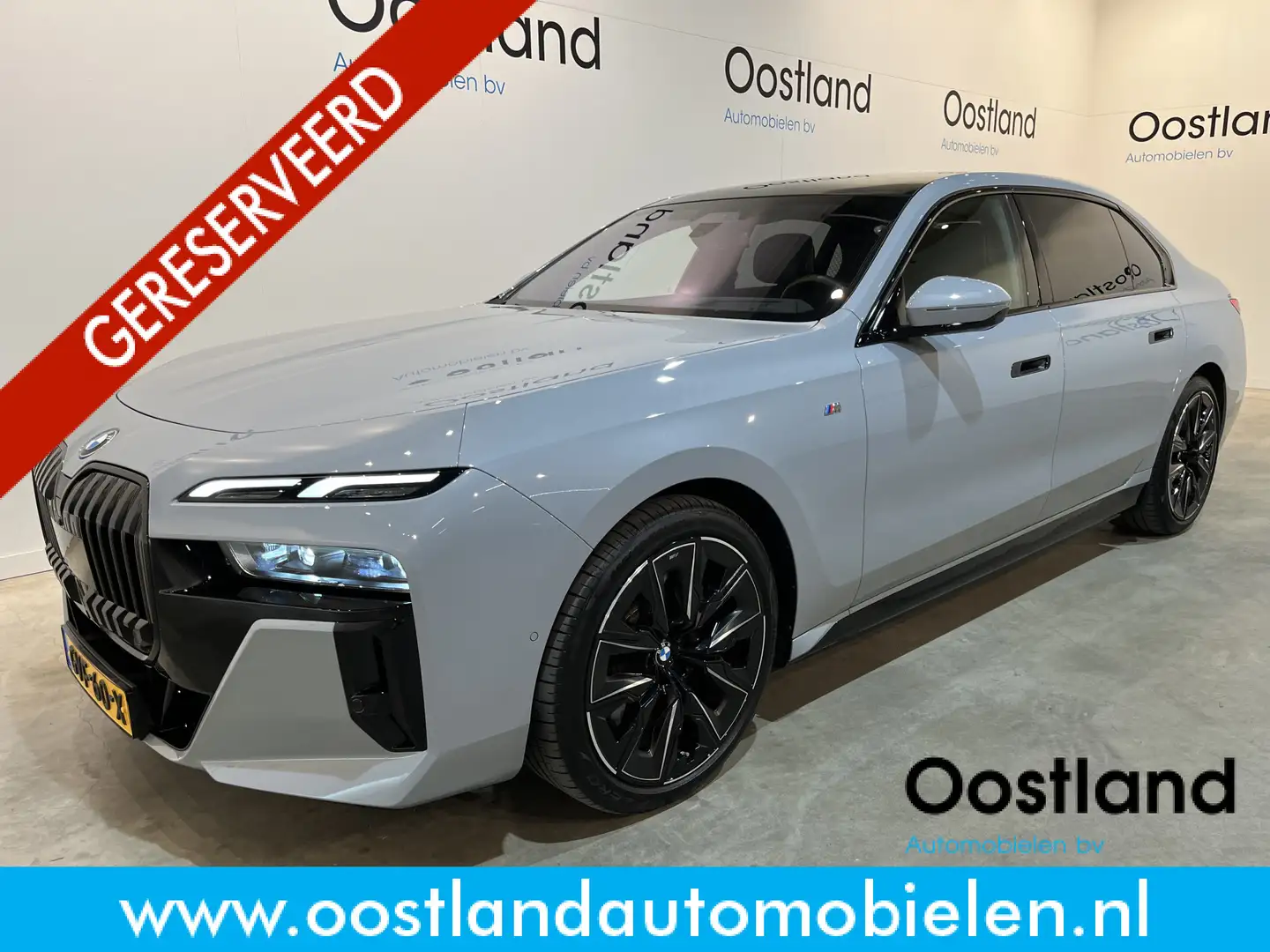 BMW i7 xDrive60 106 kWh / M Sportpakket / Panoramadak / B Grijs - 1