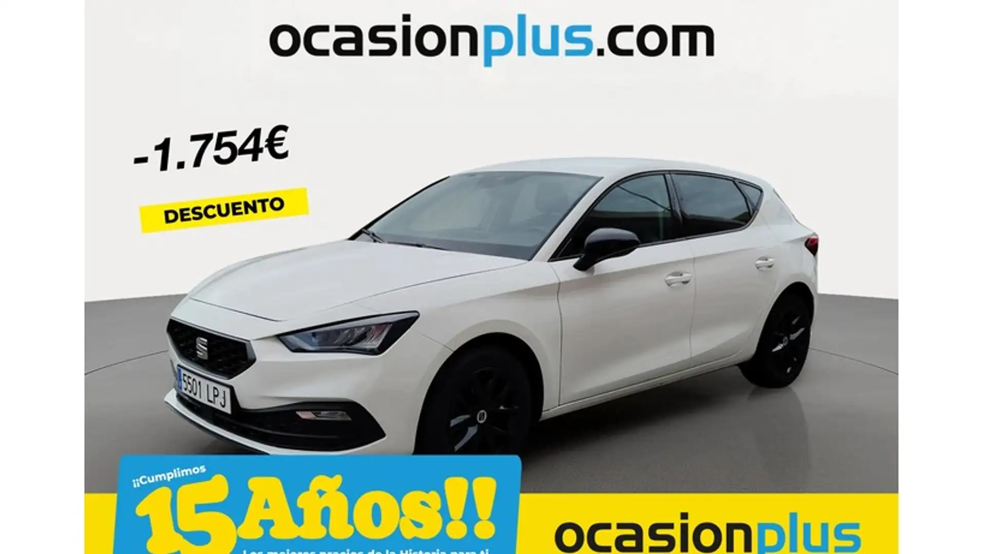 SEAT Leon 2.0TDI S&S Style 115 Blanc - 1