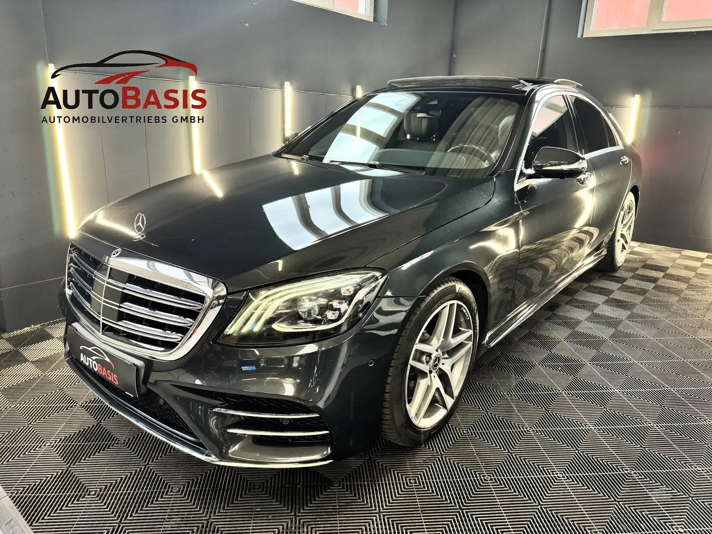 Mercedes-Benz S 350 S 350d 4Matic 1.Besitz/AMG-Line/Multibeam/Panorama Schwarz - 1
