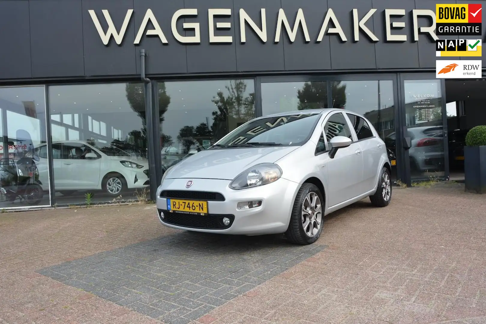 Fiat Punto Evo 0.9 TwinAir Sempre Airco|Cruise|NAVI|DealerOH Grigio - 1