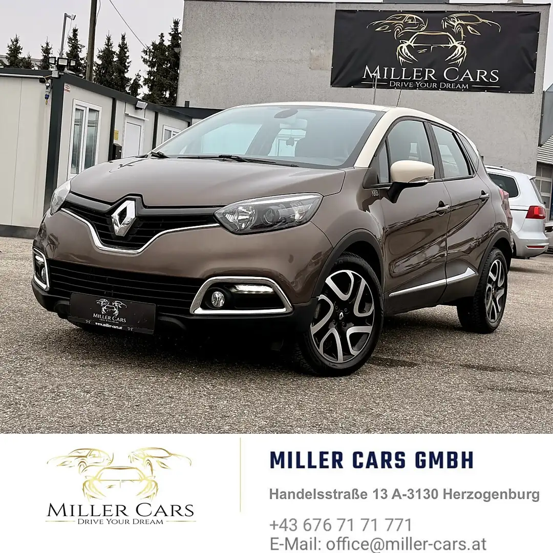 Renault Captur Expression TCe 120 EDC*Automatik*Erstbesitz*Gar... Braun - 2
