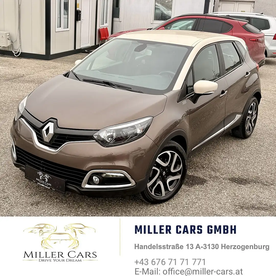 Renault Captur Expression TCe 120 EDC*Automatik*Erstbesitz*Gar... Braun - 1