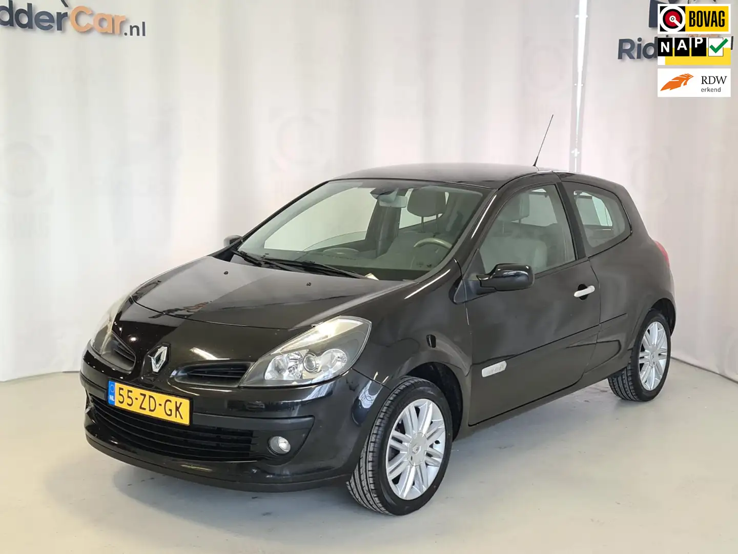 Renault Clio 2.0 Initiale|AUTOMAAT|NAP|APK10-24|LEDER|CRUISE|NA Schwarz - 1