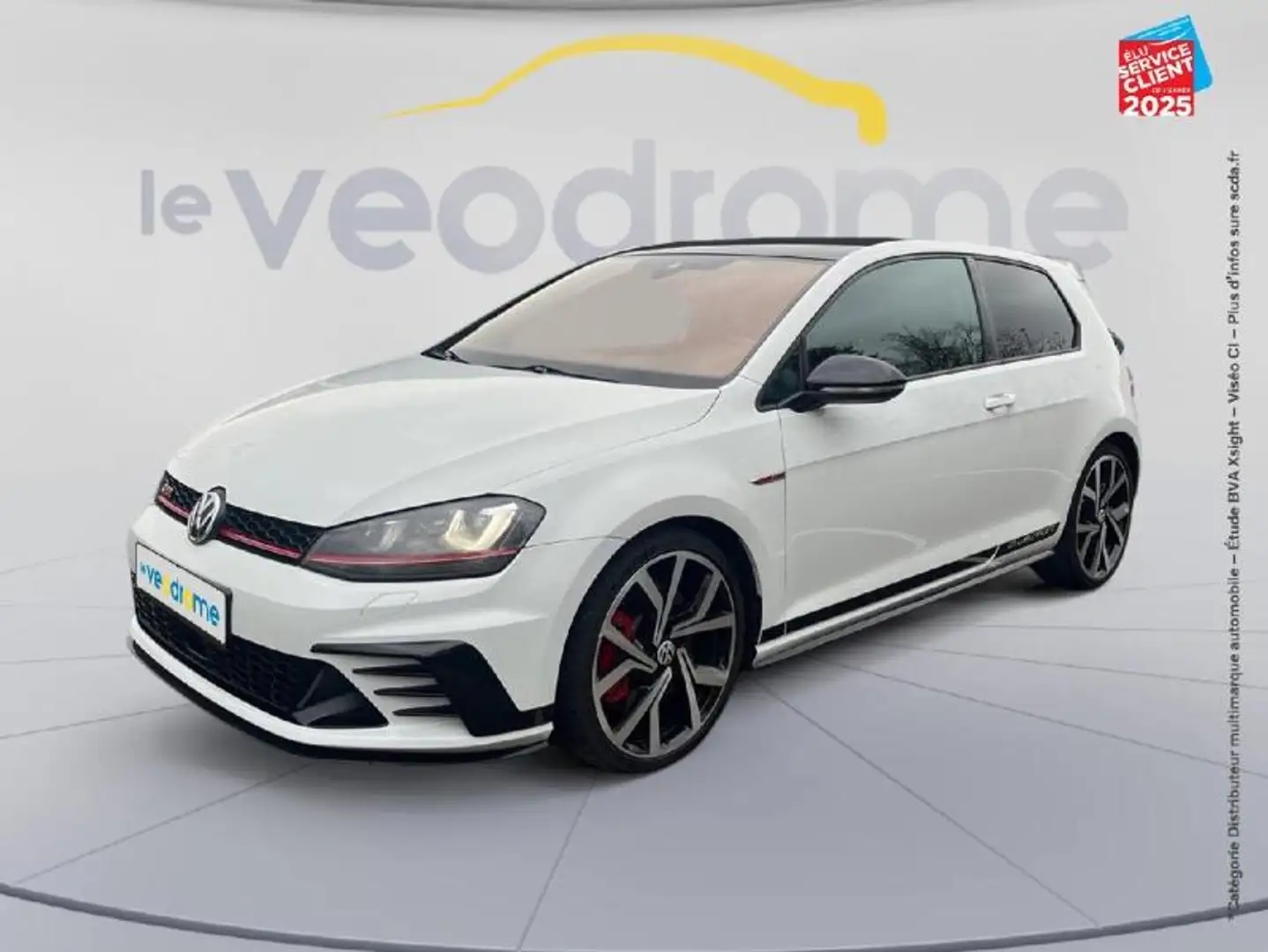 Volkswagen Golf 2.0 TSI 265ch BlueMotion Technology GTI Clubsport  Wit - 1