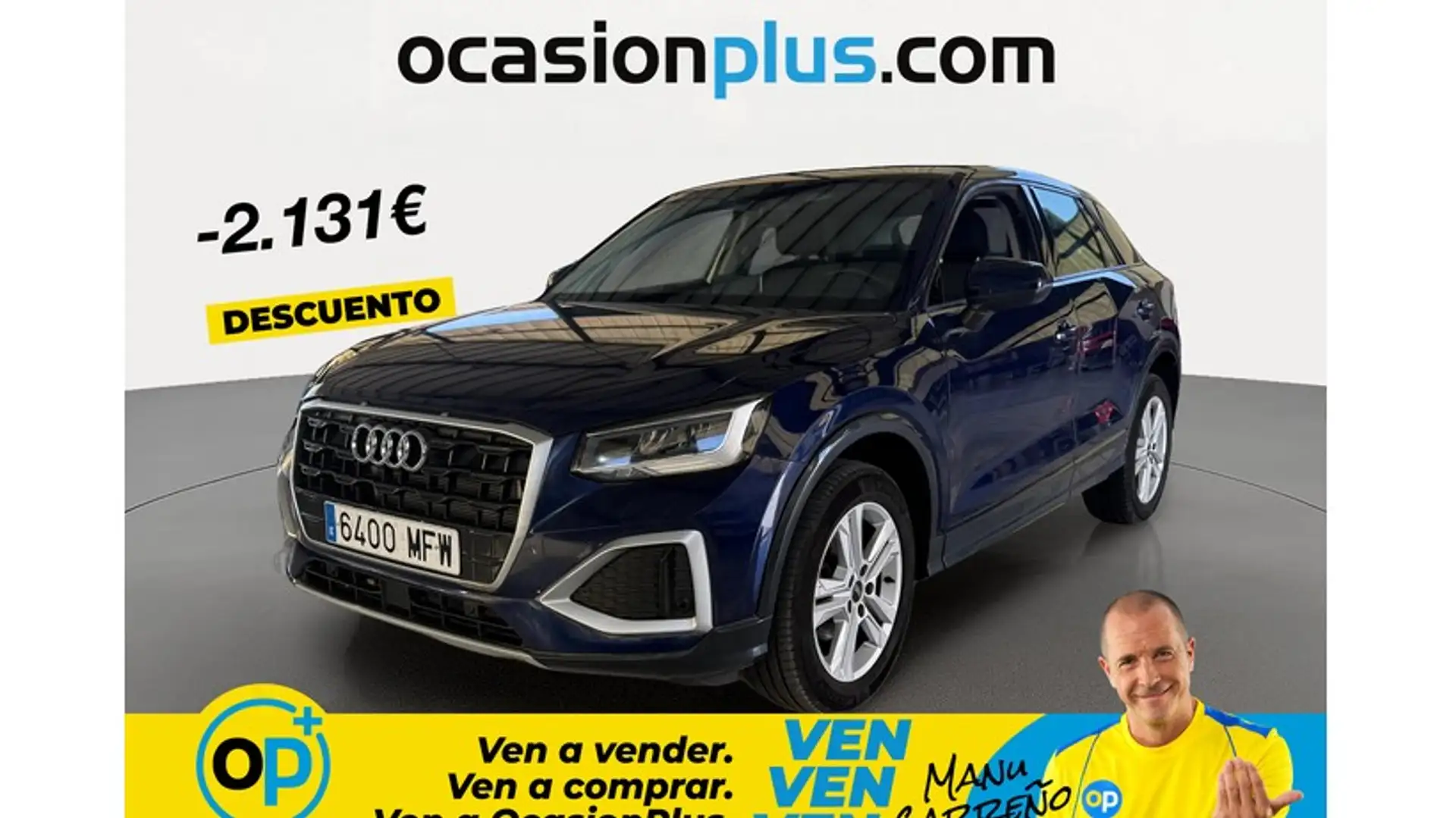 Audi Q2 30 TFSI Advanced 81kW Azul - 1