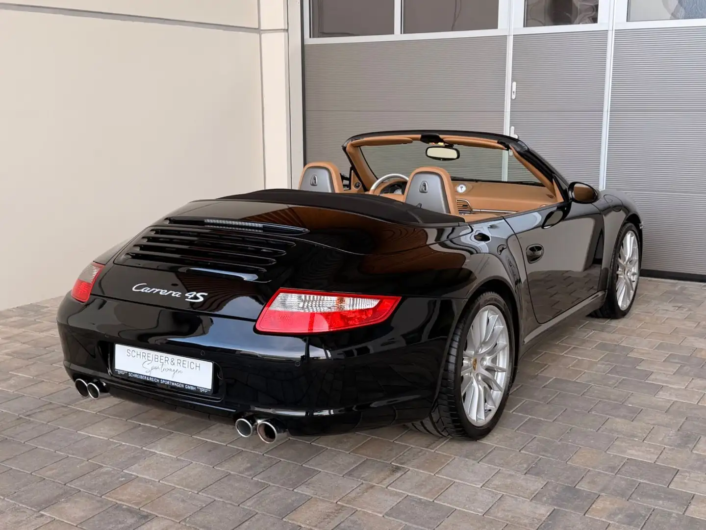Porsche 997 4S Cabriolet - Handschalter - Chrono - SAGA -C00 Schwarz - 2
