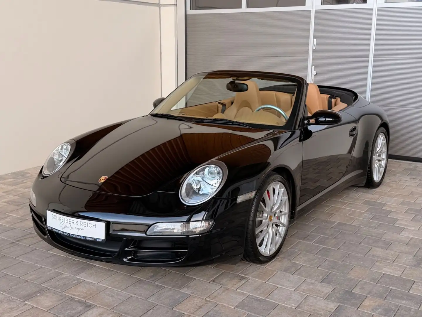 Porsche 997 4S Cabriolet - Handschalter - Chrono - SAGA -C00 Schwarz - 1