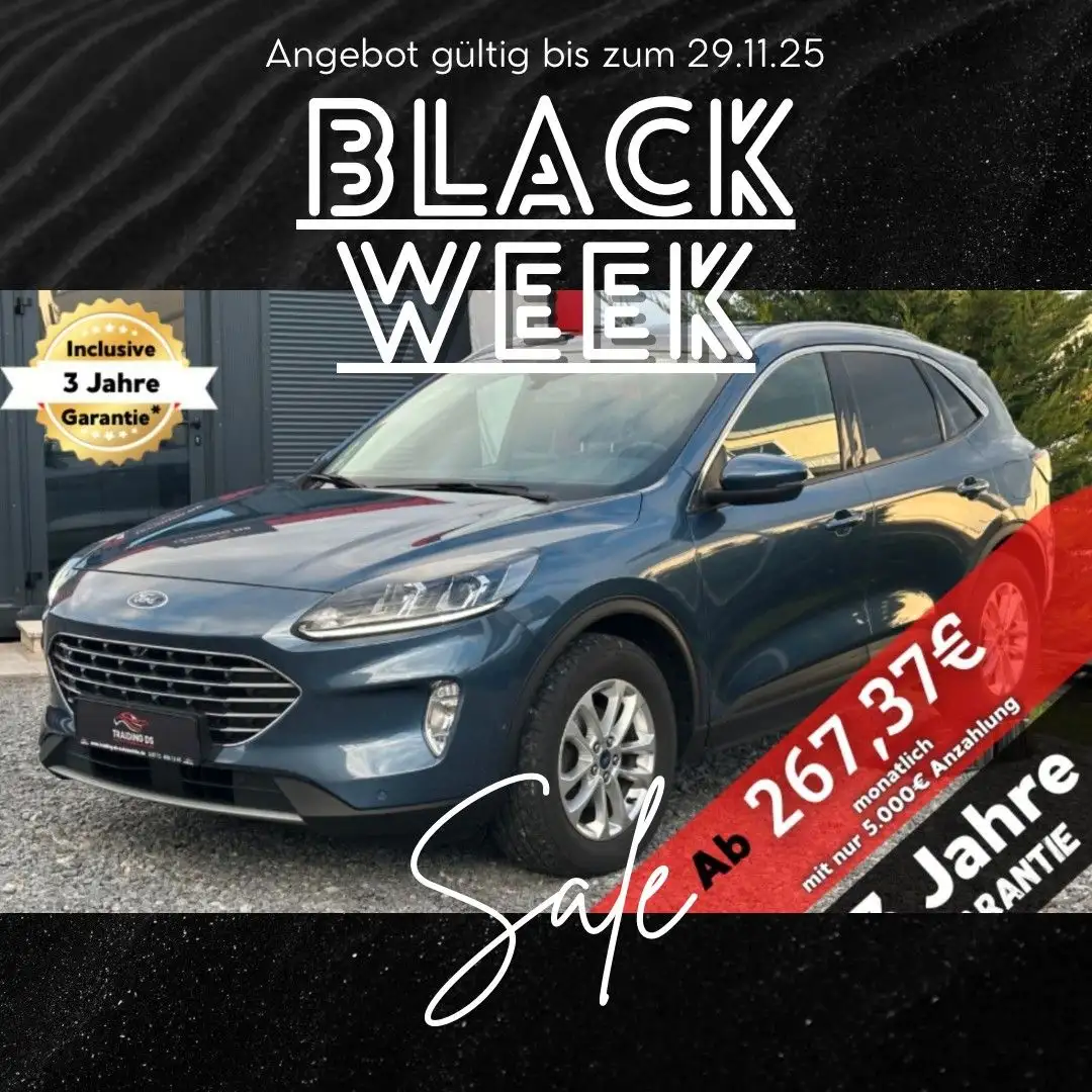 Ford Kuga Titanium AWD / PANO / AHK / GARANTIE Blau - 1