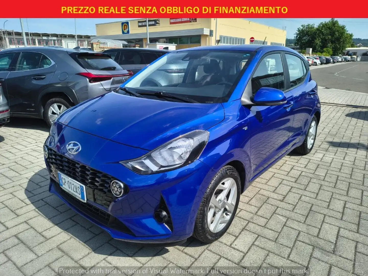 Hyundai i10 i10 1.0 BENZINA MPI Tech*PREZZO REALE, NO VINCOLI Blu/Azzurro - 1
