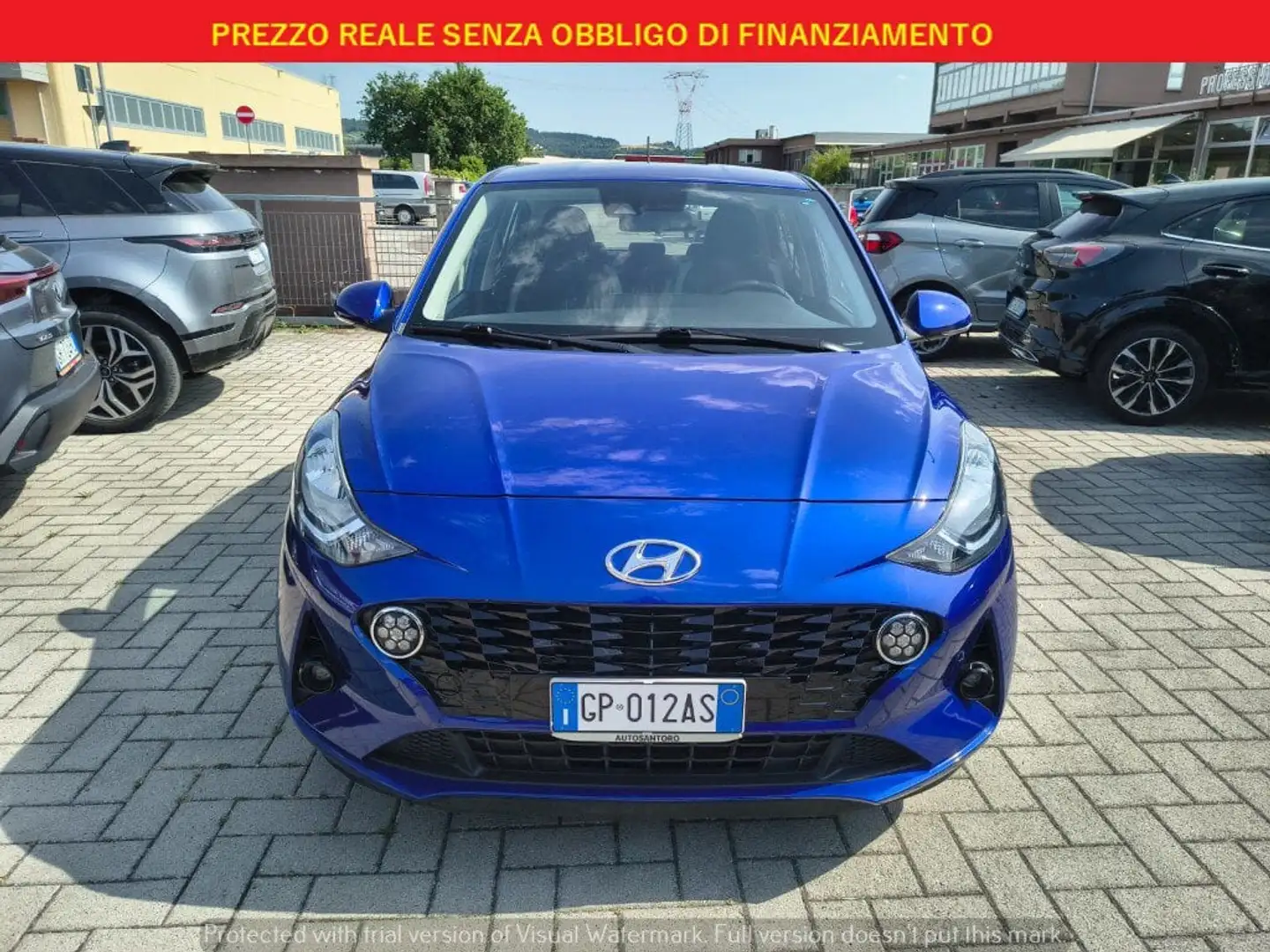 Hyundai i10 i10 1.0 BENZINA MPI Tech*PREZZO REALE, NO VINCOLI Blu/Azzurro - 2