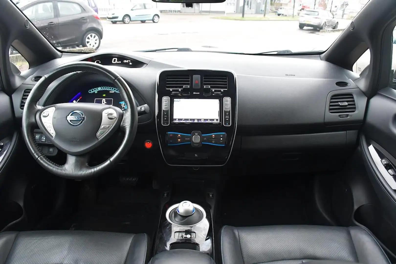 Nissan Leaf Tekna 30 kWh AUT|Clima|Cruise|NAVI|Stoelvw|Leder Marrón - 2