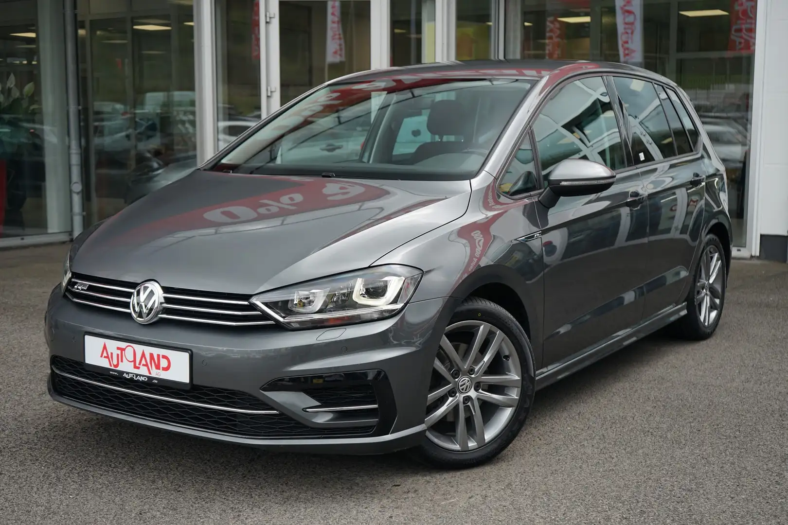 Volkswagen Golf Sportsvan 1.4 R-Line LED Klimaaut. Tempomat Grau - 2