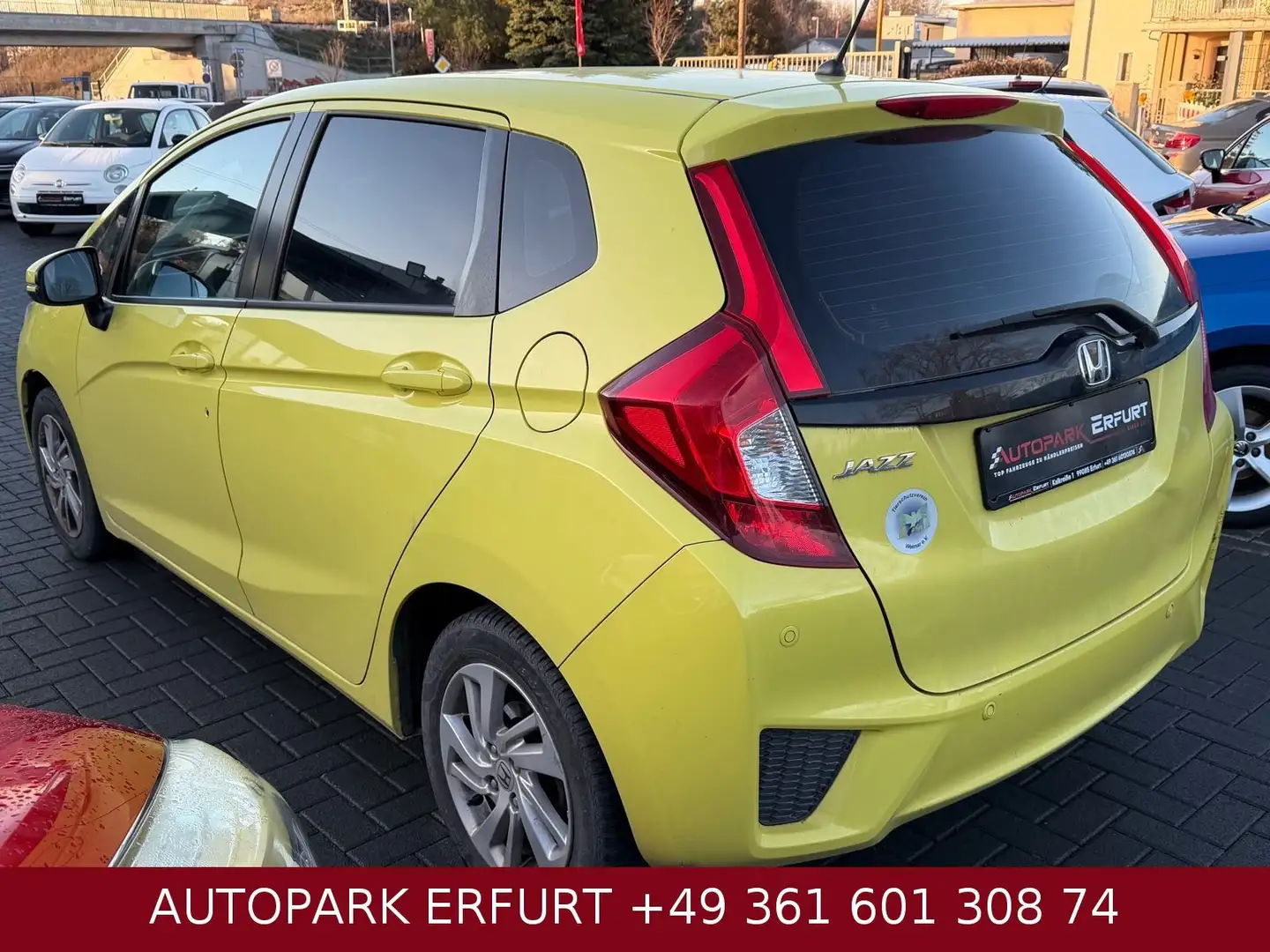 Honda Jazz Comfort 1.4*Klima*Temp*Phone*StzH*LED*PDC Gelb - 2