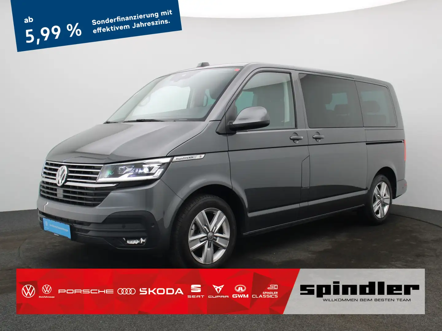 Volkswagen T6.1 Multivan Comfortline 2.0 TDI 4M DSG/LED,ACC Grau - 1