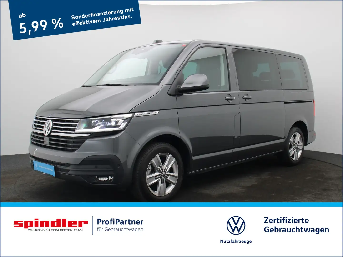 Volkswagen T6.1 Multivan Comfortline 2.0 TDI 4M DSG/LED,ACC Grau - 1