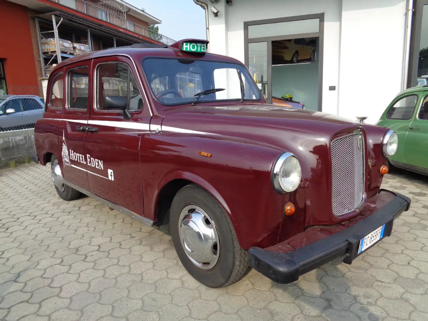 Austin Taxi inglese Rosso - 1