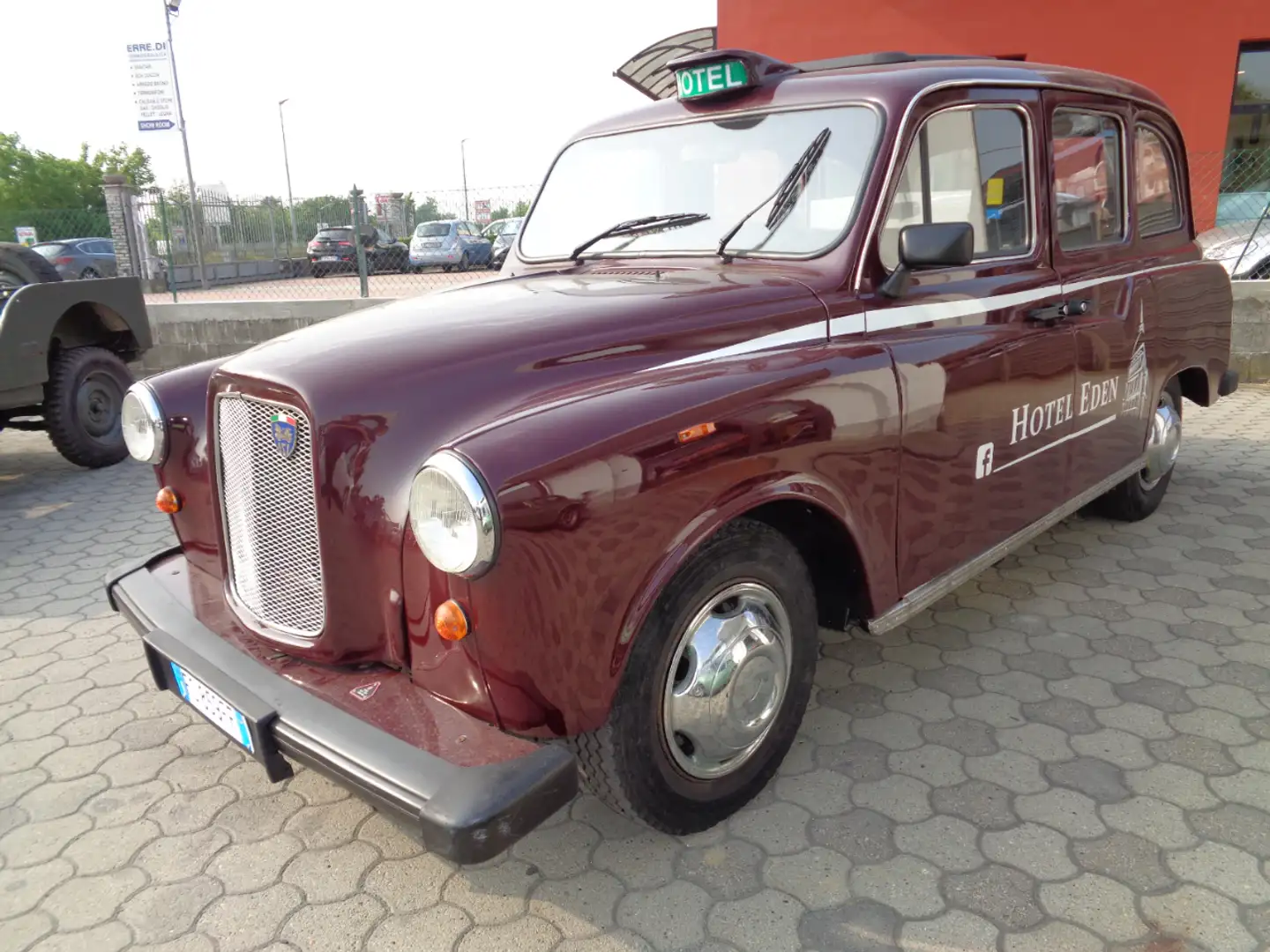 Austin Taxi inglese Rosso - 2