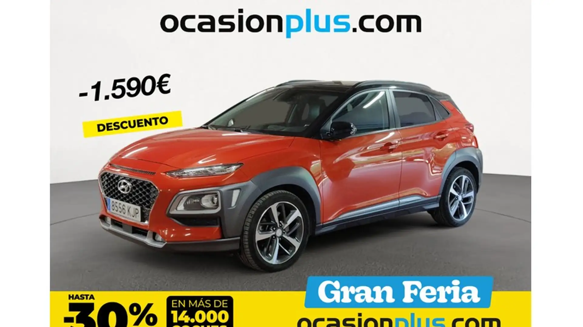 Hyundai KONA 1.6 TGDI Style Sky DT 4x4 Rouge - 1