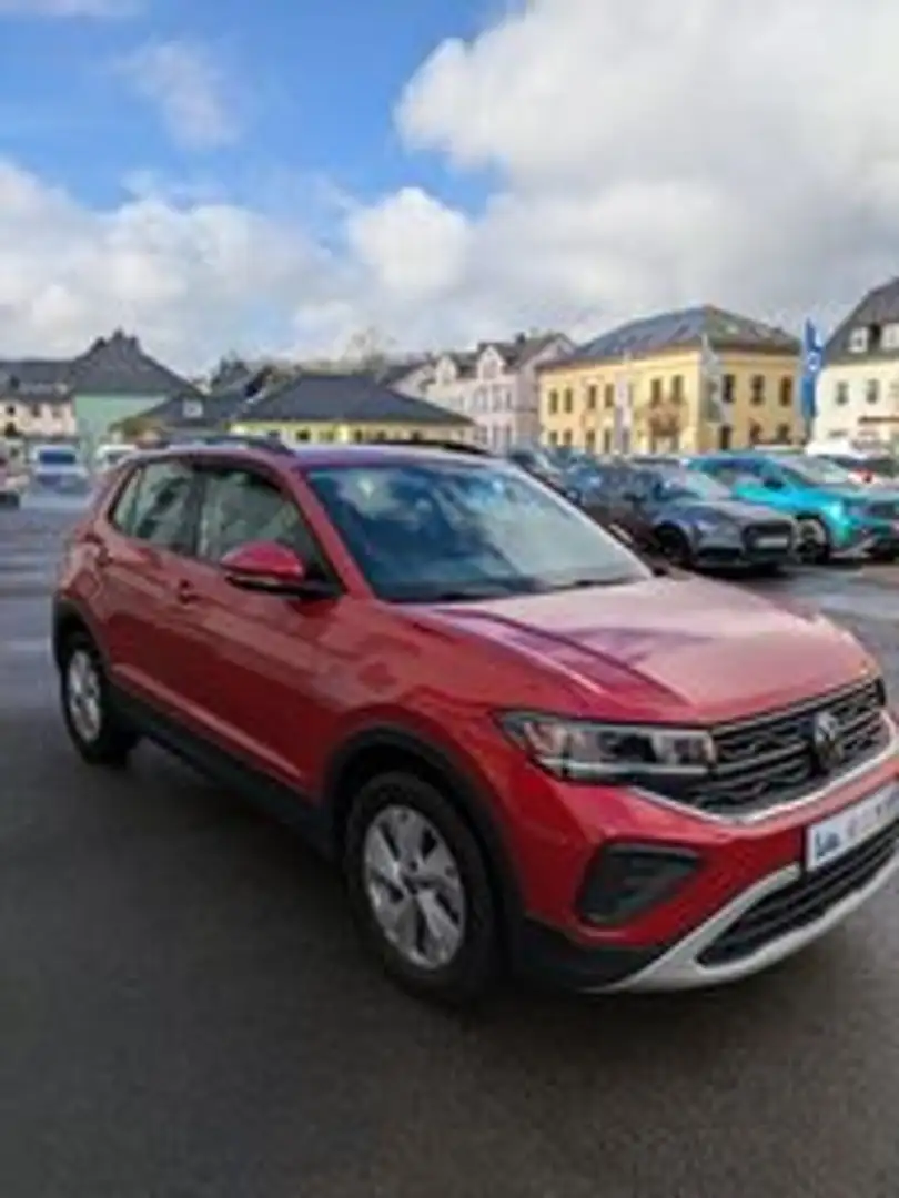 Volkswagen T-Cross 1.0 TSI Life KLIMA LED NAVI ALU Rouge - 2