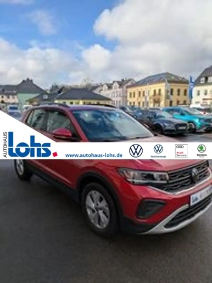 Volkswagen T-Cross 1.0 TSI Life KLIMA LED NAVI ALU Rouge - 1