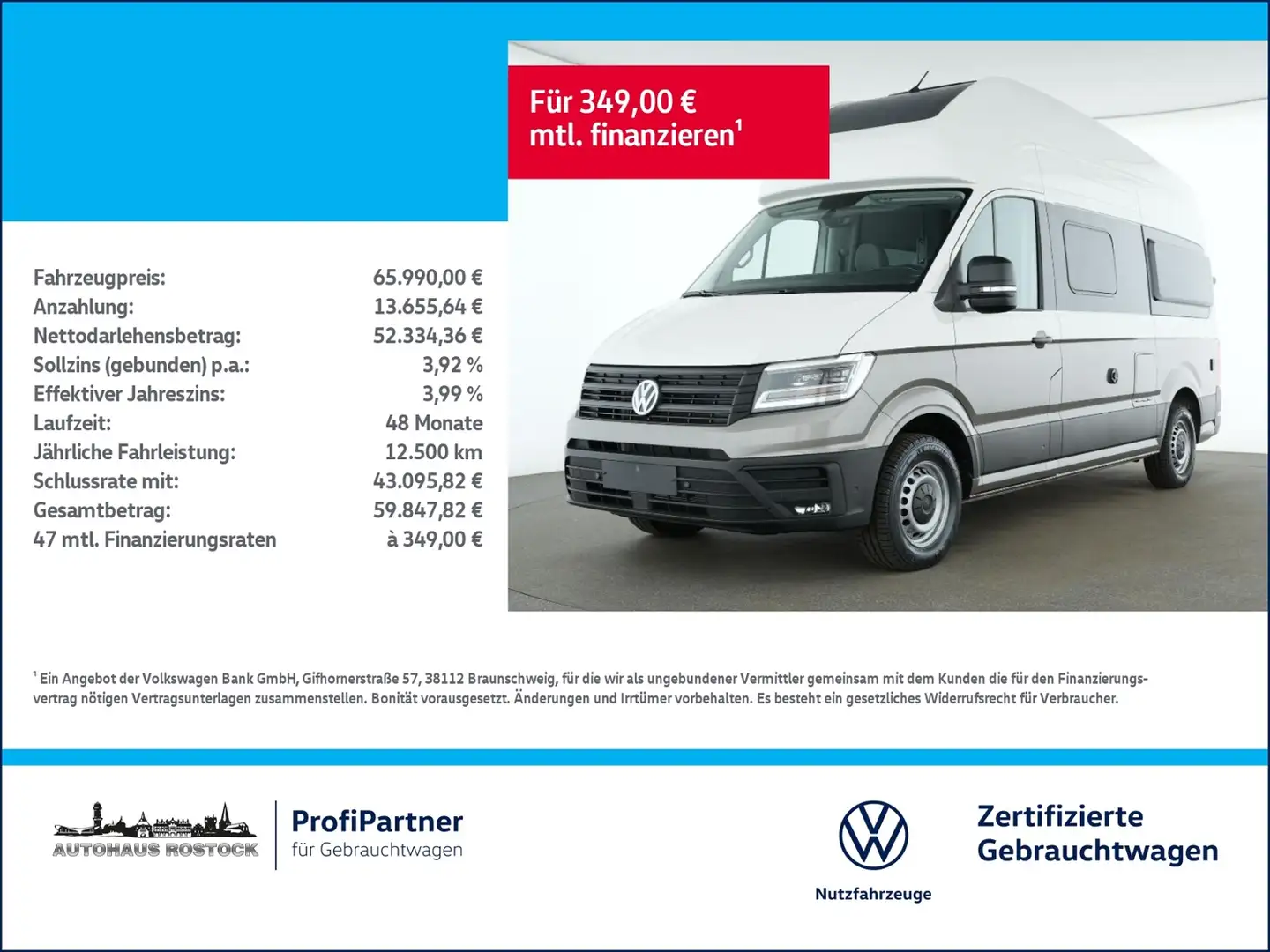 Volkswagen Grand California 600 2.0 TDI HOCHBETT SOLAR NAVI Bianco - 1