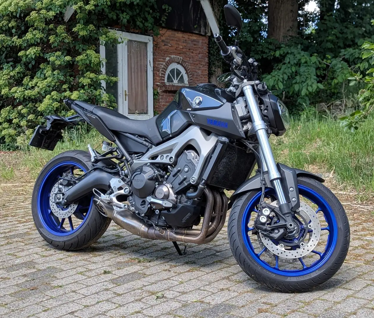 Yamaha MT-09 streetrally 2014 Blauw - 1